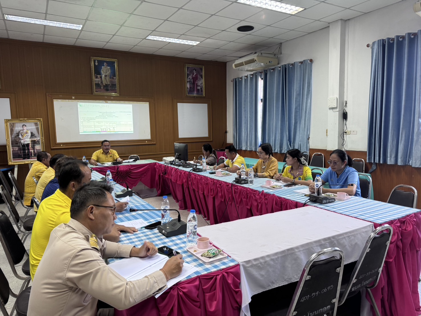 พช.เกษตรสมบูรณ์  : ร่วมประชุมคณะกรรมการพัฒนาองค์การบริหารส่วนตำบลโนนกอก