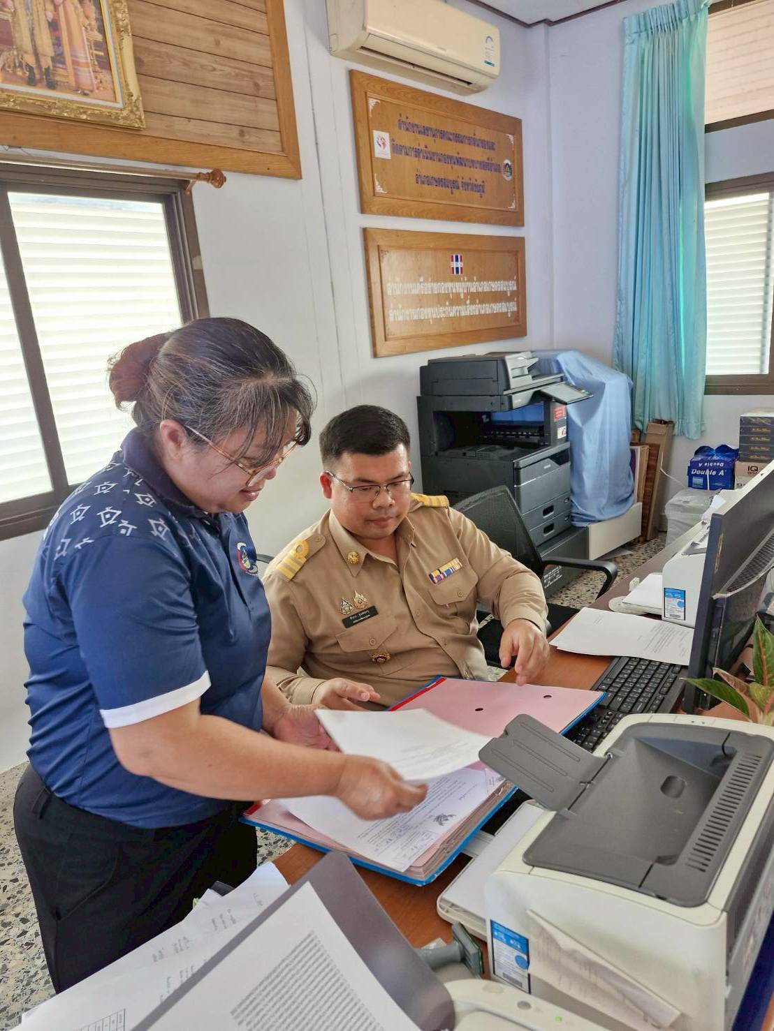 สพอ.เกษตรสมบูรณ์ : จัดกิจกรรม Coaching งานสารบรรณ เสริมสร้างศักยภาพพัฒนากรใหม่ สู่การปฏิบัติงานอย่างมืออาชีพ